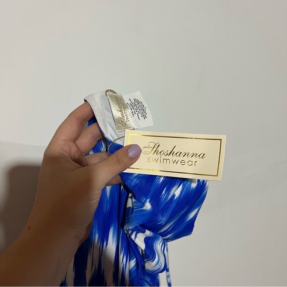 NWT Shoshanna Strapless One Piece Swimsuit Size 0 - Picture 5 of 6